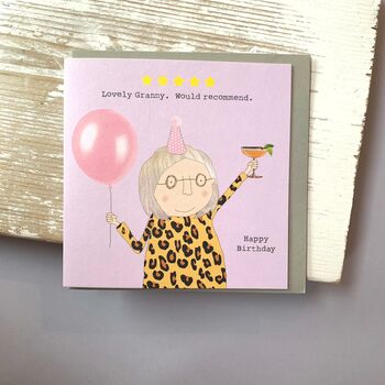 'lovely Granny. Would Recommend' Birthday Card By Nest ...