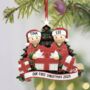 Personalised Couple First Christmas Decoration, thumbnail 1 of 3