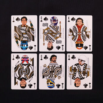 Formula One Playing Cards, 3 of 12