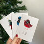 Three Handmade Scottish Tartan Christmas Cards, thumbnail 1 of 5