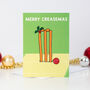 Funny Cricket Christmas Card, thumbnail 3 of 5