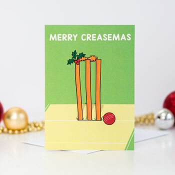 Funny Cricket Christmas Card, 3 of 5