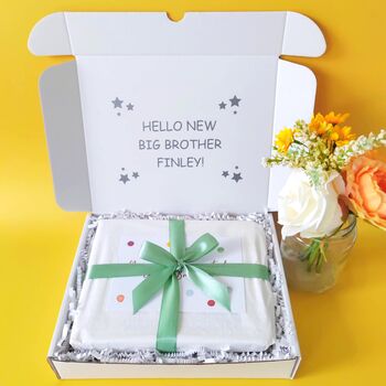 New Big Brother Gift Set New Sibling Book, 2 of 12