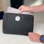 Personalised Laptop Case With Initials In Badge, thumbnail 1 of 2