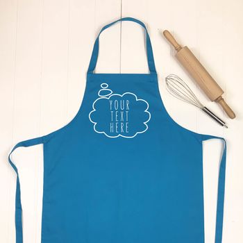 Personalised Thought Bubble Apron, 6 of 8