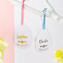 Personalised First Easter Foiled Decoration, thumbnail 1 of 5