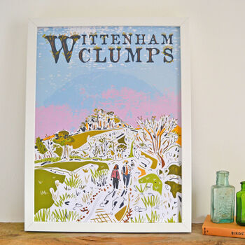 Wittenham Clumps Oxfordshire Print, 2 of 8