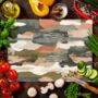 Dusk's Harmony Textured Glass Chopping Board, thumbnail 7 of 8