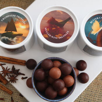 Winter Chocolate Truffles Trio, 3 of 4