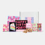 Classic Birthday Iced Biscuits And Macarons Hamper Gift, thumbnail 1 of 6