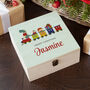 Personalised Christmas Train Christmas Box, thumbnail 2 of 8