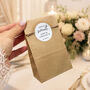 Sweet Wedding Favour Bag Stickers, thumbnail 3 of 9