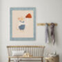Be Brave Mouse Nursery Art Print, thumbnail 2 of 3
