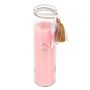 Mystic Rose Tube Candle With Rose Quartz Crystals, thumbnail 3 of 3