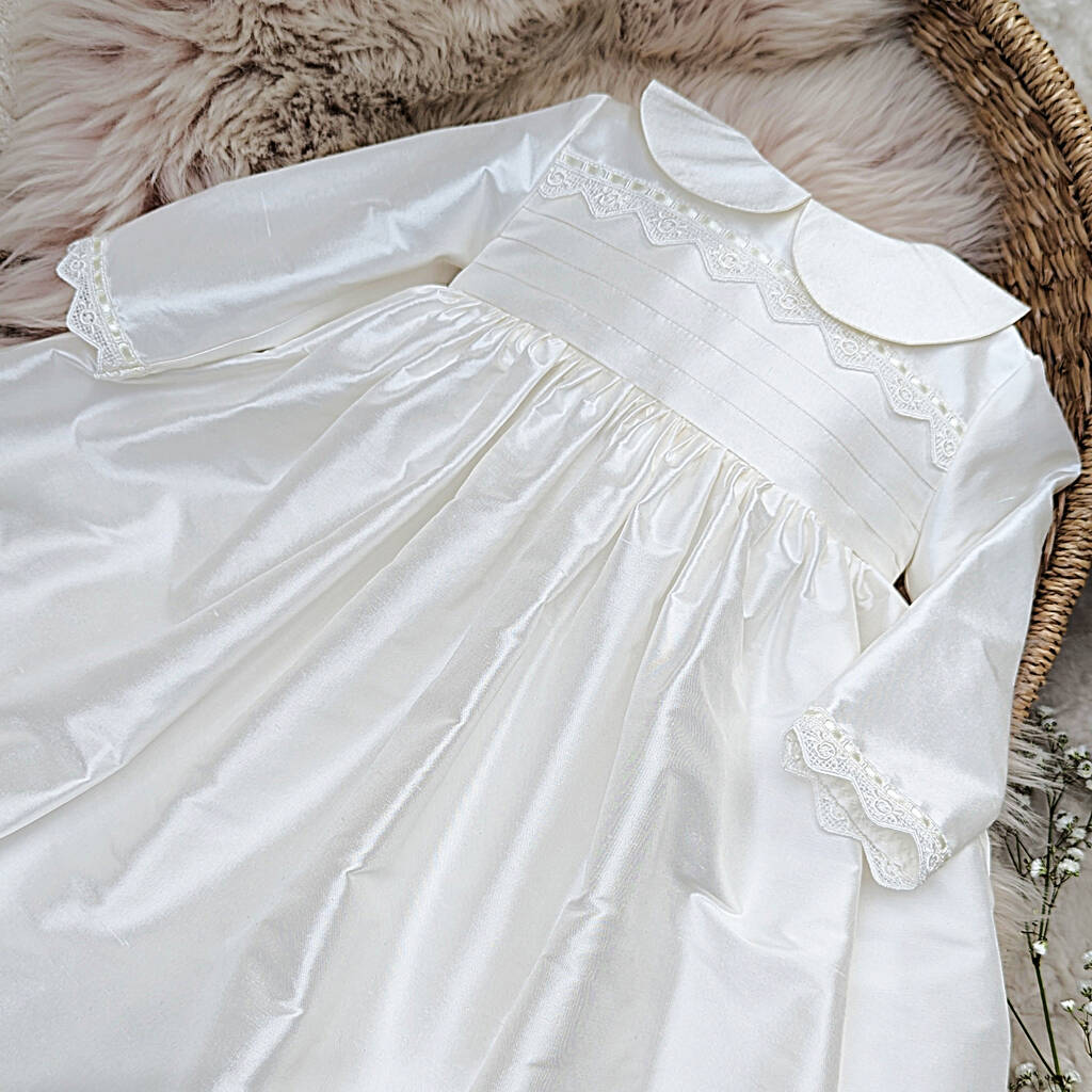 Unisex Christening Gown 'venice' by Adore Baby - Etsy