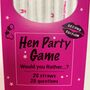 'Would You Rather' Hen Party Straw Game 2nd Edition 18+, thumbnail 5 of 6