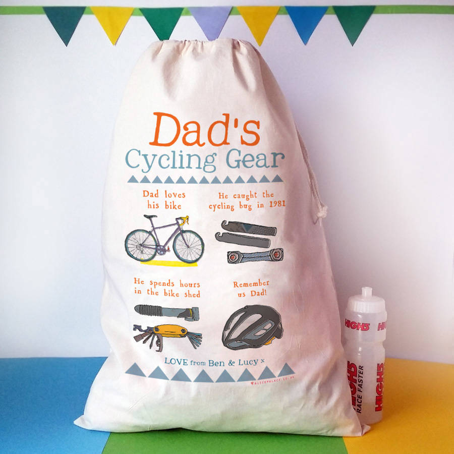 Personalised Cycling Story Sack, 1 of 12