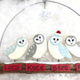 Family Of Four Owls Decoration, thumbnail 2 of 2