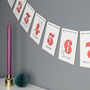 12 Days Of Christmas Bunting Decoration, thumbnail 1 of 3