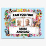 Personalised Childrens Gift Book 'Can You Find Mum And Dad?', thumbnail 1 of 12