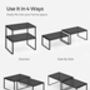 Spice Rack Set Cupboard Organiser Stackable Shelves, thumbnail 5 of 6