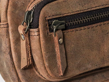 Leather Micro Crossbody Handbag, 4 of 11