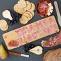 Personalised Circus Font Charcuterie Board, thumbnail 5 of 5