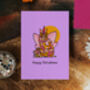 Cute Cat Christmas Card Pack, thumbnail 5 of 8