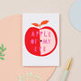 Apple Of My Eye Greeting Card, thumbnail 1 of 3