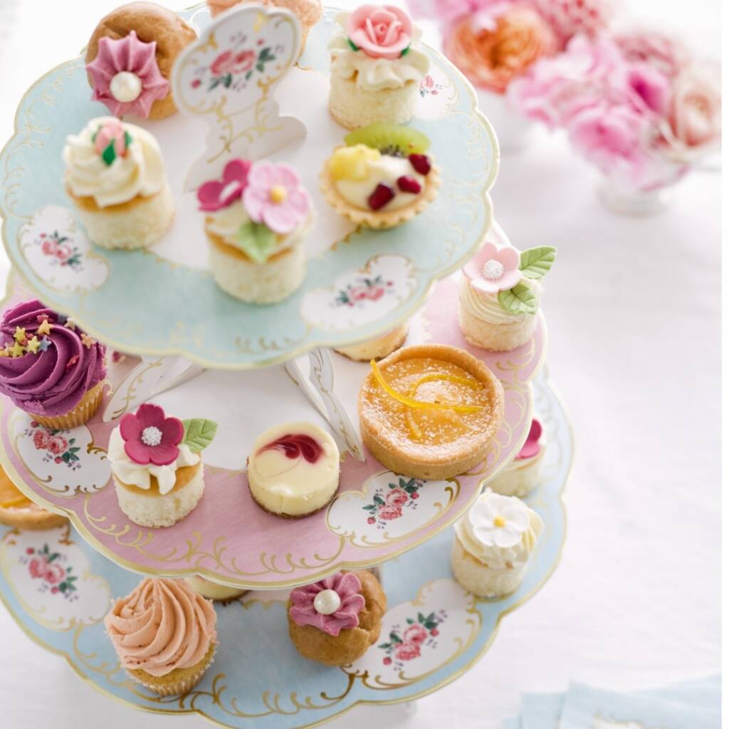 Chintz Design Cupcake Stand By Bunting & Barrow