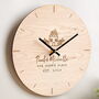 Personalised New Home Clock, thumbnail 2 of 3