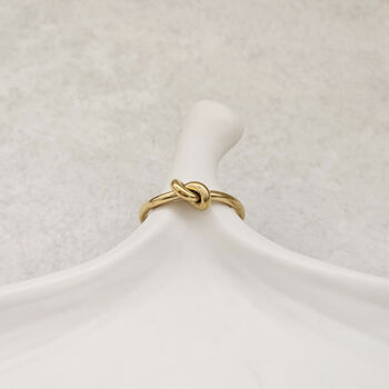 Single Knot Ring Gold, 4 of 9