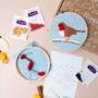 The Stitched Robin Hoop Hanger Craft Kit, thumbnail 1 of 7