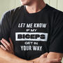 Funny Biceps Men's T Shirt, thumbnail 1 of 3