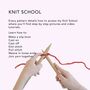 Reindeer Wall Hanging Easy Knitting Kit, thumbnail 4 of 4