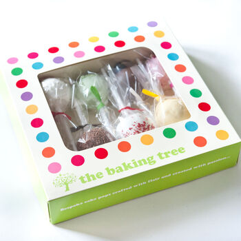 Gift Box Of Eight Heavenly Desserts Cake Pops, 3 of 4