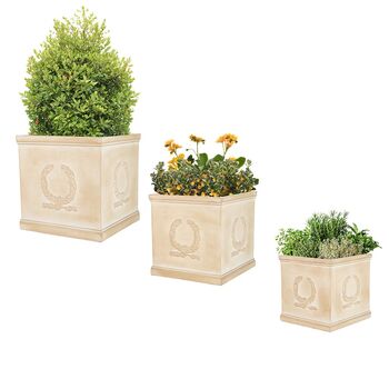Castello Beige Planter, 2 of 7