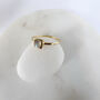 Square Labradorite Ring, thumbnail 4 of 6