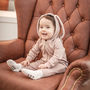 Bunny Hooded Jumpsuit, thumbnail 10 of 12