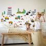 Construction Wall Sticker Pack, thumbnail 1 of 3