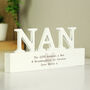 Personalised Heart Ornament For Nan, thumbnail 2 of 3