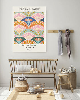 Flora And Fauna Pastel Flower Art Print, 2 of 3