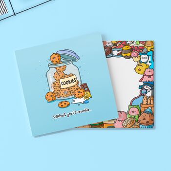 Biscuits Cookies Greetings Card, 4 of 4