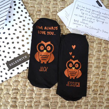 Owl Always Love You Socks, 2 of 4
