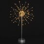 Mini Table Starburst 28cm In Silver, thumbnail 2 of 2