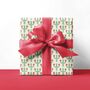 Vibrant Cactus Flower Wrapping Paper – Perfect For Teen Birthdays, thumbnail 1 of 8