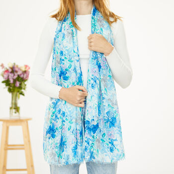 Delicate Blooms Scarf, 2 of 7