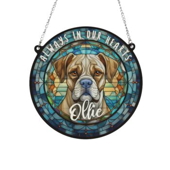 Boxer Memorial Suncatcher, 2 of 6