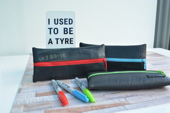 Recyled Tyre Pencil Case, 2 of 6