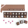 Chocolate Anniversary Gift With Personalised Year, thumbnail 3 of 12